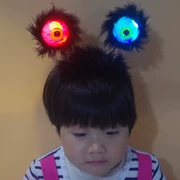 Glowing kinh dị headband flash gọn gàng headband tóc người ngoài hành tinh clip mới mũ nón mới đồ chơi trẻ em lạ - Khác