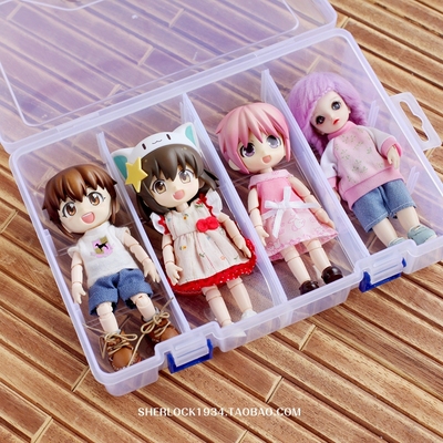 taobao agent Storage box to go out, doll house with accessories, small food play