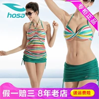 Chia áo tắm mùa xuân nóng 115111233 Đồ bơi nữ bảo thủ hosa hosa Váy chia áo tắm áo tắm - Bộ đồ bơi hai mảnh đồ bơi nữ 2 mảnh kín đáo