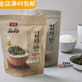 Кунжутный мох мох черный черный кора морской мох Оригинальный стерлон креветки, кунжутные жарки детей -водорослей закуски морской мох бибимбап