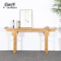 Gỗ rắn cổ dải trường hợp hiện đại Trung Quốc hiên bảng bảng đồ nội thất đơn giản Shentai banyan bảng cho bảng bảng - Bàn / Bàn 	bộ bàn ghế gỗ phòng khách cổ điển