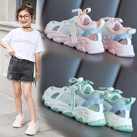 Летние сандалии, спортивная обувь, дышащая детская спортивная сумка для девочек для мальчиков, 2021 года
