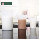 Пластиковая измерительная кружка, чай с молоком, прозрачный мерный цилиндр со шкалой, 2000 мл