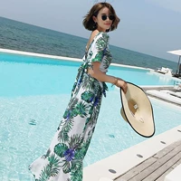 Retro eo cao bikini bikini ba mảnh thép tấm ngực nhỏ tập hợp giảm béo bụng eo cao quốc gia áo tắm gió - Bikinis áo tắm cao cấp