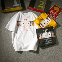 Dragon Ball, летний японский топ для влюбленных, парная одежда, футболка, короткий рукав, оверсайз
