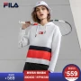 Áo len nữ Fila Fila 2019 xuân mới thể thao giản dị thời trang đường phố màu áo len nữ - Thể thao lông cừu / jumper áo hoodie off white