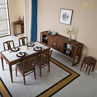Медный мастер Tongmuism Qianli Jiangshan Art Furniture (черная версия грецкого ореха)