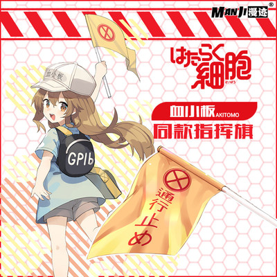 taobao agent Work cell platelet COS command flagman shake flag hat