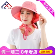 Polar Fire Polar Fire Mũ thoáng khí Câu cá Kem chống nắng Sun Hat Mũ thể thao lớn FM30702 - Mũ thể thao