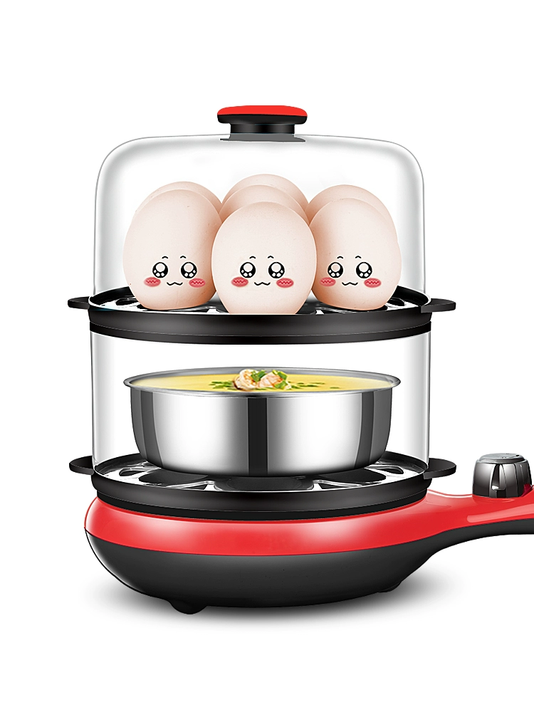 Nồi hấp trứng, nồi nấu trứng, thiết bị om trứng, chảo rán mini nhỏ, ngắt điện tự động, thiết bị ăn sáng trứng cắm điện gia dụng - Nồi trứng