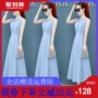 Váy eo cao nữ tính Váy dài nữ 2019 Váy mới phổ biến mùa hè mỏng manh là váy chữ thủy - A-Line Váy đầm ngắn xòe