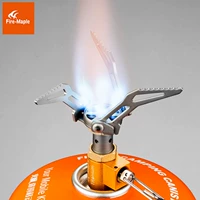 Огненная клен FMS-300T открытая плита головка казарма лагеря Hornet Viter Portable Titanium Micro-Micro Cooking Murfiting Печка