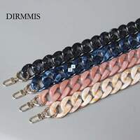 DIY New FASHION WOMAN HANDBAG Accessory Chain Black Pink Pink Det