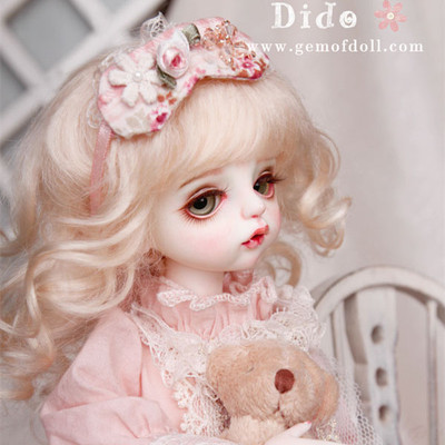 taobao agent [GEM wig] 1/6bjd doll, DIDO Tuo Duo and the same horse -haired yellow wig