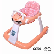Baolebao 6090 bé 7-18 tháng có thể ngồi đa chức năng chống rollover với âm nhạc từng bước đẩy xe tập đi - Xe đẩy / Đi bộ