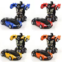 Trẻ em Transformers Toy Car Robot Car Man Impact Deformation Car Toy Boy Gift Toy Car - Khác đồ chơi cho bé