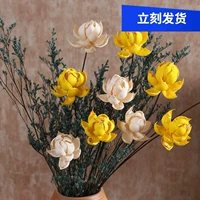 Натуральные цветочные композиции для гостиной, декоративные цветы, подарок на день рождения