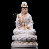 Хан Байю Стоун резьба Гуанейн Будда Статуя китайцев Лафитов в Китае Бодхисаттва Гуаньян Бодхисаттва миссис Три святых