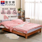 Fu Anna full cotton satin cầm tay chống bẩn khách sạn trên túi ngủ bẩn khách sạn người lớn đôi bông du lịch - Túi ngủ