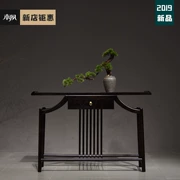 Bàn hiên gỗ mới kiểu Trung Quốc hiện đại Zen hành lang đơn giản lối đi điêu khắc mô hình đồ nội thất phòng - Bàn / Bàn