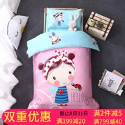 Liu Jiantao quilt ba mảnh gói đồ bé mẫu giáo nhập viện nap Bộ đồ giường giường nệm gói - Bộ đồ giường trẻ em