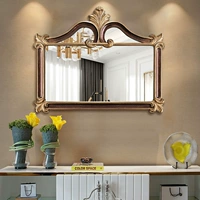 Классическое креативное украшение для гостиной для ванной комнаты, зеркало, в американском стиле