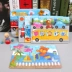 Trẻ em nhận thức thiếc động vật jigsaw puzzle 12 chàng trai và cô gái đố bé bằng gỗ đồ chơi 1-2-3-4 Đồ chơi bằng gỗ