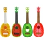 Nhà máy trực tiếp đồ chơi trẻ em câu đố giáo dục sớm có thể chơi ukulele trái cây mini - Nhạc cụ phương Tây đàn guitar morris