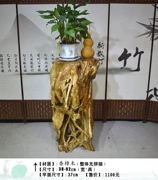 Rễ khắc một tầng hoa khung gỗ cây thân gỗ rắn hoa sàn đứng bể cá khung sáng tạo treo cây cảnh bonsai khung gốc trang trí - Các món ăn khao khát gốc