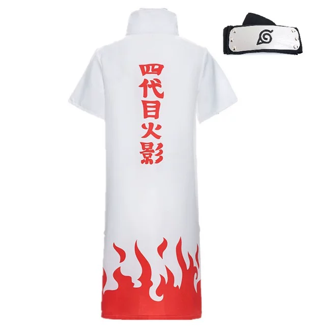 [Наруто Shippuden cosplay плащ 4-го и 6-го Хокаге плащ]