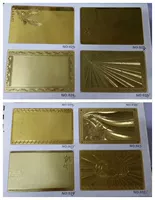 A4 Color Spray Gold Foil Business Paper Gold Foil Silver Pistol Специальная визитная карточка. Материал 10 штук на сумку