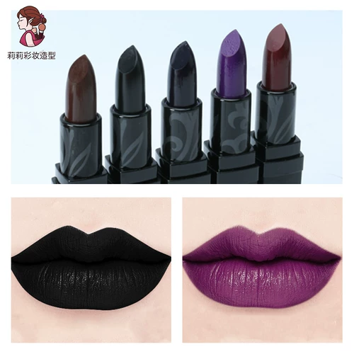 Черная помада и спокойствие того же визажиста Cose