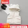 Áo khoác trẻ em cộng với áo cotton bé gái 2018 mùa thu đông mới cho bé trai Phiên bản Hàn Quốc của quần áo thủy triều dày xuống áo khoác cotton áo len ba lỗ cho bé