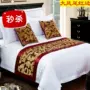 Giường trên giường với các tập tin Châu Âu giường ngủ bảng cờ giường cờ đuôi sản phẩm khách sạn khách k khách bảo tàng khăn đuôi khách sạn - Trải giường thảm trải giường