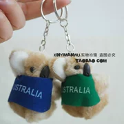 Úc koala koala móc chìa khóa móc chìa khóa koala đồ chơi búp bê sang trọng koala vừa 10 - Đồ chơi mềm