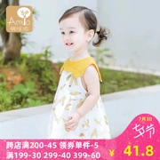 Váy bé gái váy hè bé gái 0-4 tuổi 2019 mới bé gái váy cotton bé gái Hàn Quốc - Váy