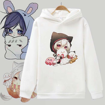 taobao agent Nico singing Mafumafu まふまふ Anime Peripheral long -sleeved T -shirt two -dimensional men's and female guards winter