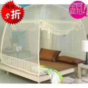 Ba lưới cửa yurt 1,35 0,9 1,5 1,8 2,0 2 m giường 2,2m fastener đáy không đáy - Lưới chống muỗi