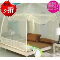 Ba lưới cửa yurt 1,35 0,9 1,5 1,8 2,0 2 m giường 2,2m fastener đáy không đáy - Lưới chống muỗi mùng ngủ treo tường