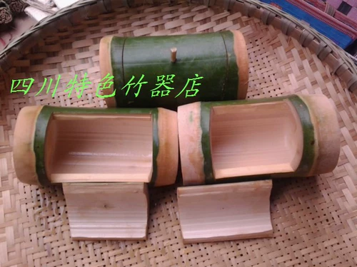 Свежий и свежий аромат/резервуар для хранения бамбуковая труба на пару на пару рисовых бамбуко