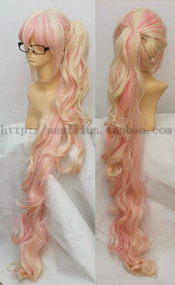 taobao agent Beige mixed pink beam towery scientific small flying Xia Feixia Crowds load galax cos wig