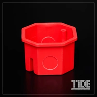 TED Color PVC Octagon Terminal Box/Winding Box/Fave Box 86 Red Full Box Jiangsu, Zhejiang и Shanghai Бесплатная доставка