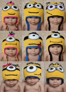 (Граница торговли) хлопковая knitted детская шапка, семейный стиль