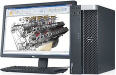 Рабочая станция dell/戴尔 precision t5610 塔式工作站