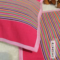 Tay dệt dày cũ vải thô gối khăn bông gối khăn để tăng côn trùng- bằng chứng chống nhăn chống nhăn đặc biệt cung cấp một cặp vận chuyển vỏ gối nằm
