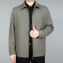 Áo khoác nam trung niên mùa xuân 2019 mới mùa xuân mỏng và áo khoác mùa thu cha XL áo khoác nam trung niên - Áo khoác áo khoác nam