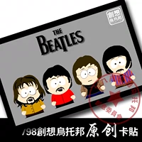 [798 Creation utopia] наклейка на автобусную карту/рисовая карта/карта доступа/карта Beatles Band Beatles