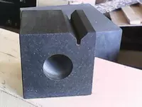 Гранитная квадратная коробка мраморная коробка Гранитная квадратная коробка Точная проверка измерение измерения квадратная коробка 400*400 ммм.