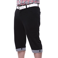Giải phóng mặt bằng giá thấp không trả lại kích thước lớn quần nam người béo thời trang lỏng lẻo dệt kim bảy điểm quần thường quần jean nam cao cấp