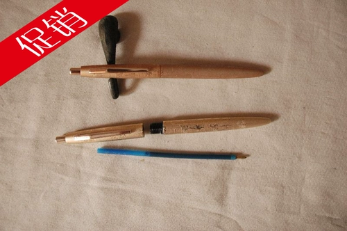 [满百包邮天津417铝杆按压出芯圆珠笔 实物拍摄库存全新怀旧经典笔]